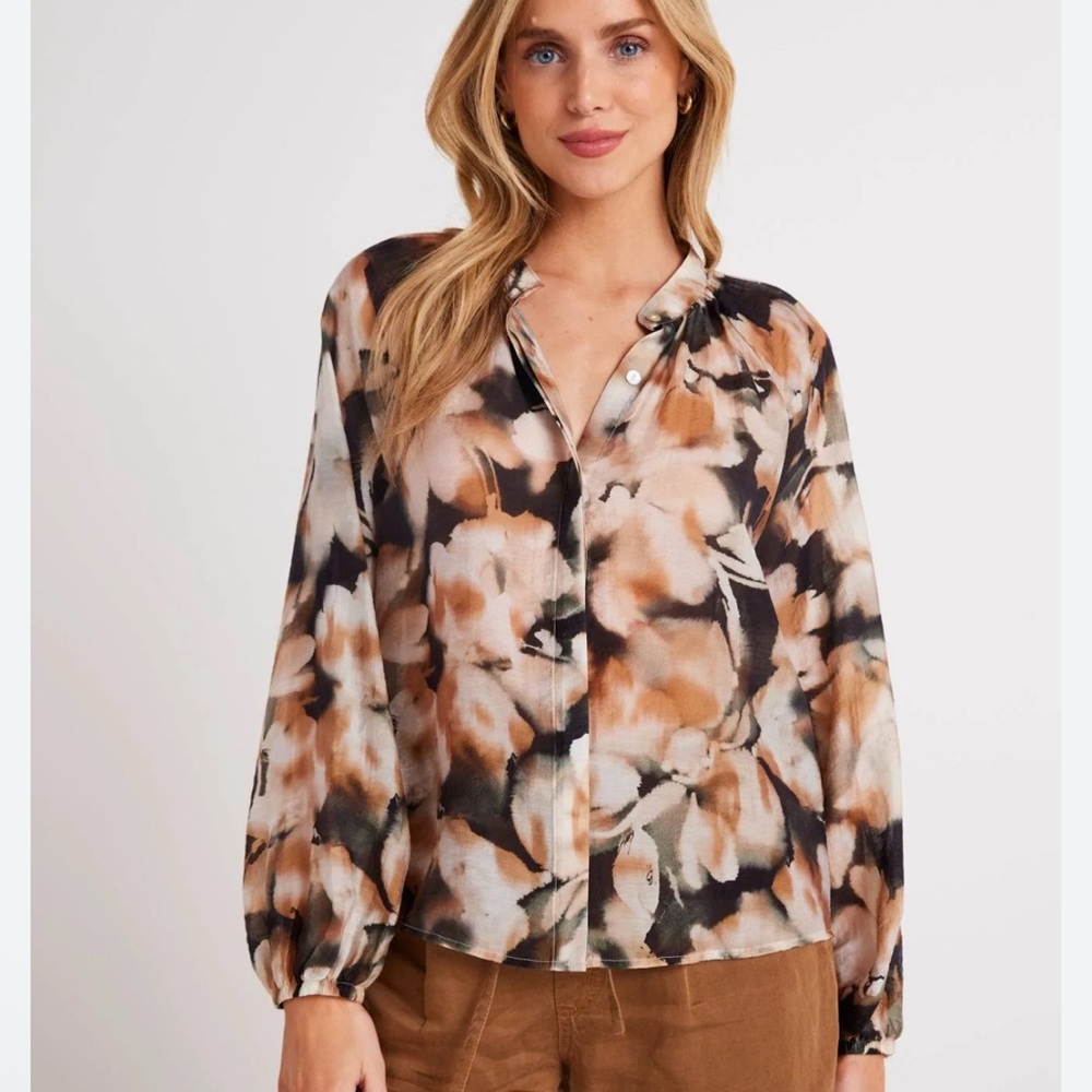 Elegant Floral Women's Top